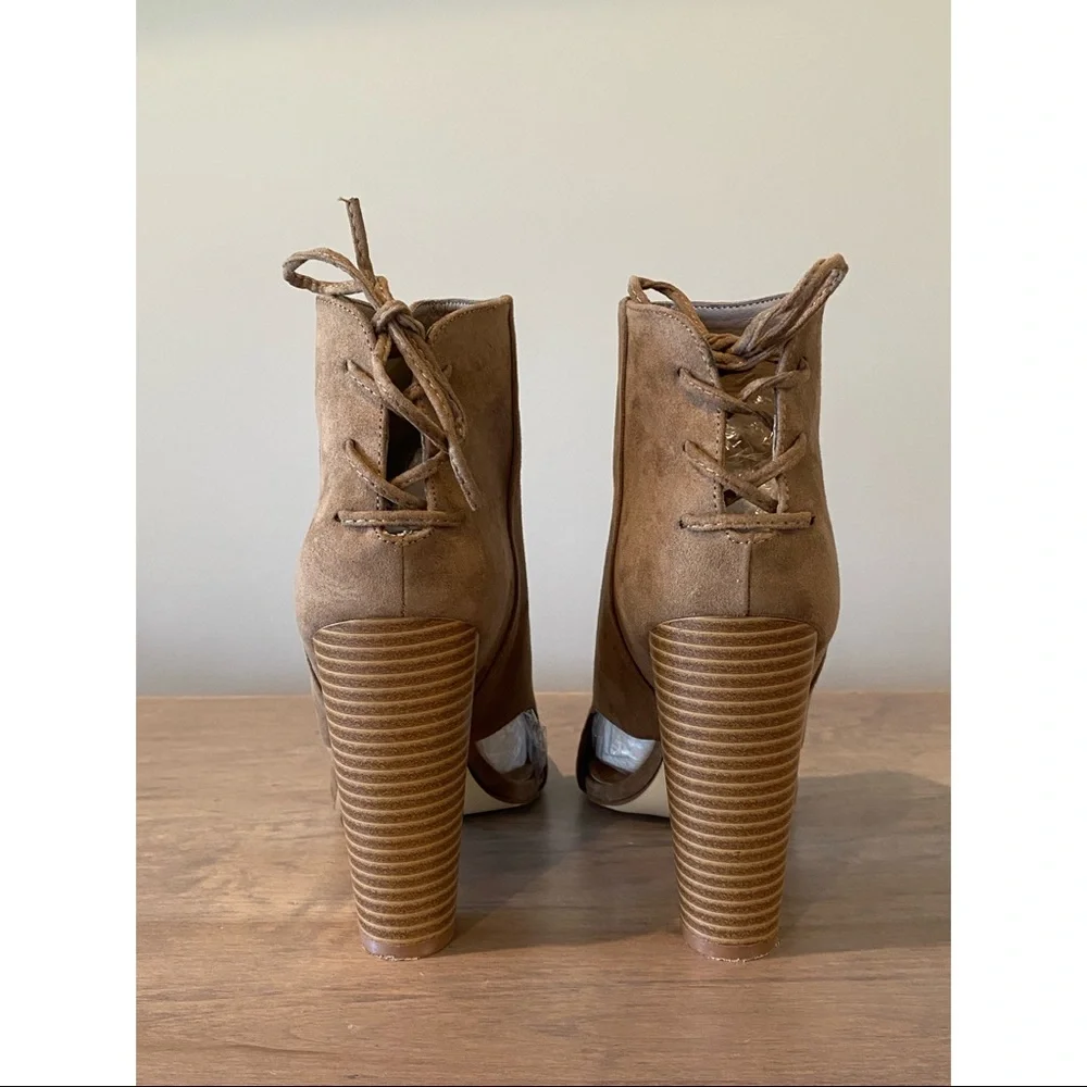 Women’s 'JustFab' bootie heels - Picture 5 of 7